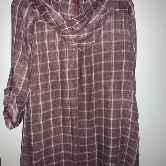 Open Cardigan with Hood - Picture 2 of 4